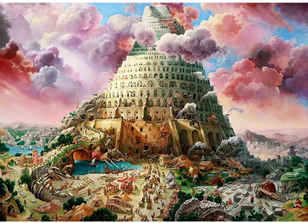 MuMa Rompecabezas De Paisaje, Puzzle De Cartón De 3000 Piezas for