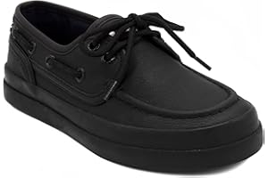 Nautica Kid's Spinnaker Youth Boat Shoe Casual Loafer 2 Eye Lace (Little Kid/Big Kid)