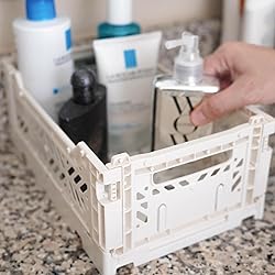 Collapsible Storage Box, Foldable Crate Organizer