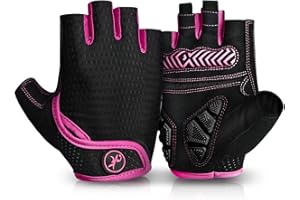 BIKINGMOREOK Bike Gloves Cycling Gloves,5MM Shock-Absorbing Gel,Ultra Ventilated Bicycle Gloves for Mountain Road Biking,Camp