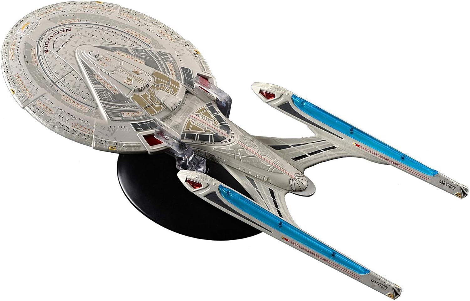 Star Trek The Official Starships Collection | U.S.S. Enterprise NCC-1701-E 10.5-inch XL Edition Model Ship Box by Eaglemoss Hero Collector: Toys & Games