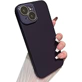 Caseative for iPhone 13 Case, Purple | Solid Color Full Camera Lens Protection