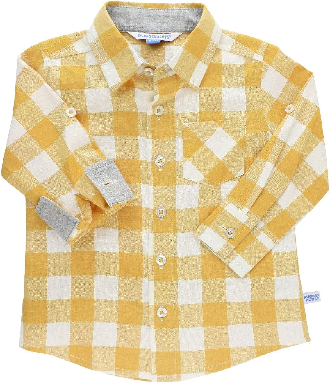 baby boy gingham shirt