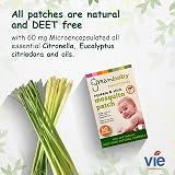 VIE Greenbaby Mosquito Protection Patches, 60 DEET-Free Natural Patches view 2