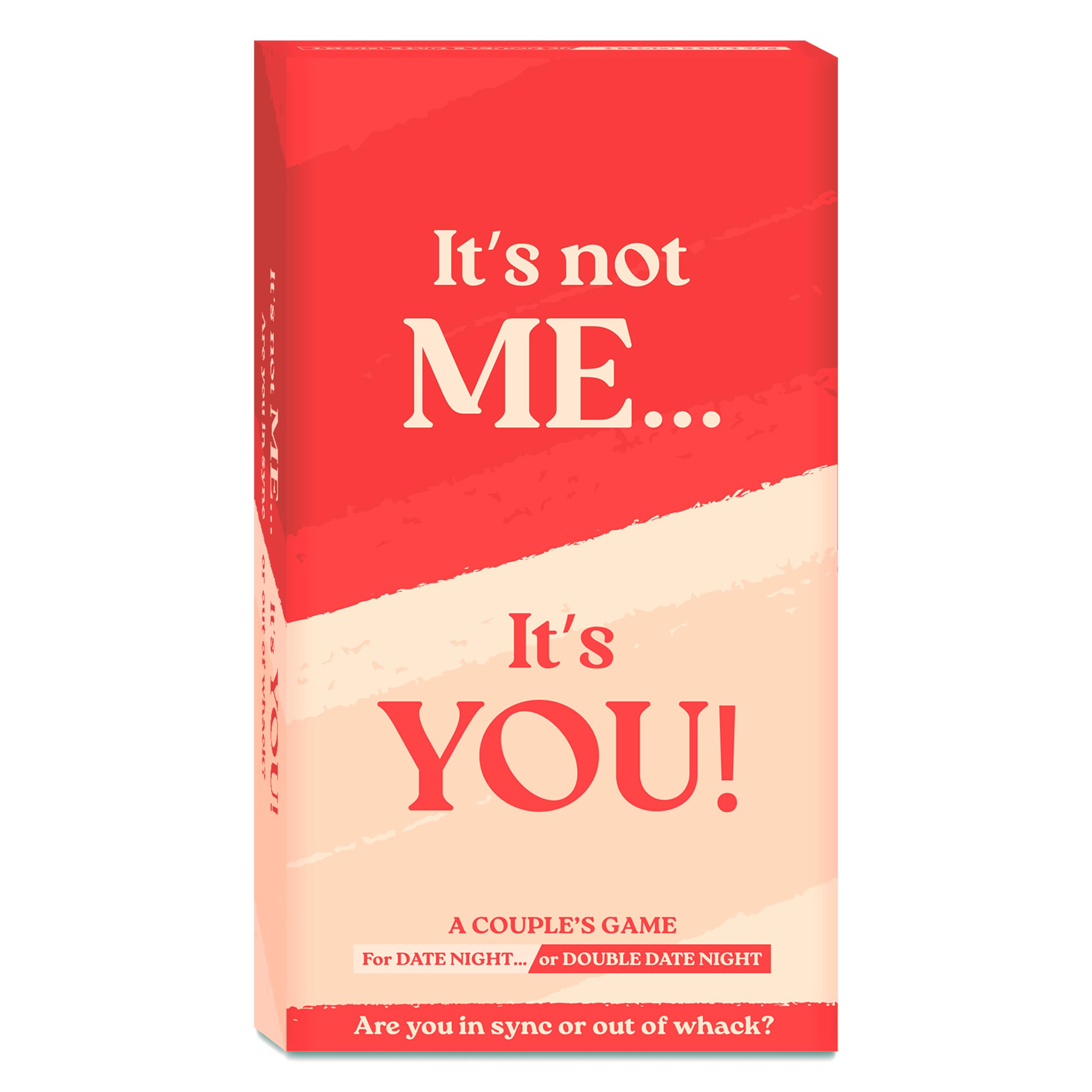 Gouda Games It's Not Me, It's You Couples Game - Exciting Date Night Game, Romantic Couple Gift Ideas for Valentine's Day, Weddings, Anniversary, Bridal Shower