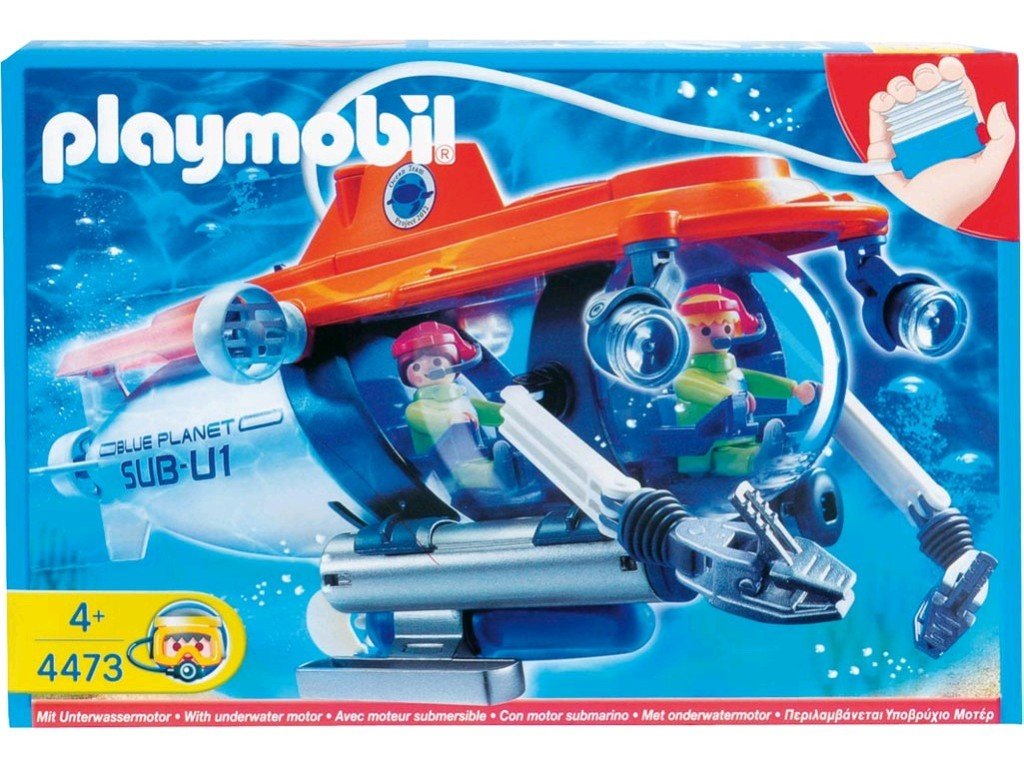 submarino playmobil 4909