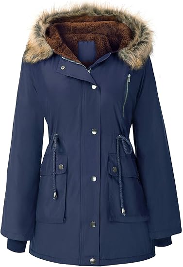 amazon women's fur coats