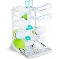 Munchkin® Tidy Dry™ Space Saving Vertical Bottle Drying Rack for Baby Bottles and Accessories, White