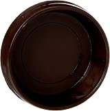 Merriway BH00017 Large Brown Castor Cups 68mm 2.5/8 Inch Pack of 8 view 1