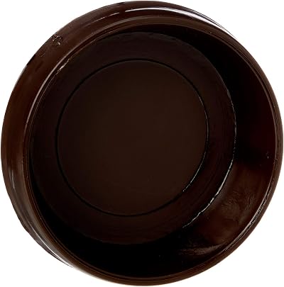 Merriway BH00017 Large Brown Castor Cups 68mm 2.5/8 Inch Pack of 8