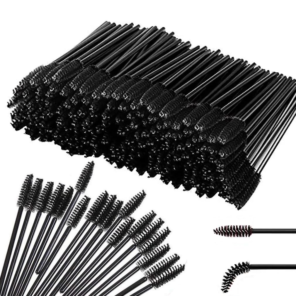 JZK 120 x Disposable eyelash brushes mascara brush eyebrow wands makeup applicator for make up