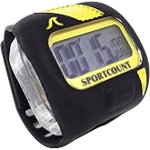 SC SportCount Waterproof Finger Stopwatch and Swim Timer | Waterproof finger-mounted stopwatch, Hands-free one-finger operation, For swimming, running, cycling and pickleball