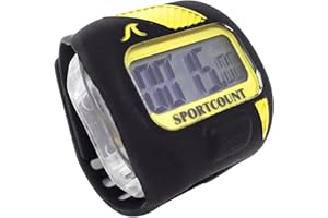 SC SportCount Finger Stopwatch Swim Timer - Waterproof Handheld Swimming Stopwatch for Running, Pickleball, and Cycling