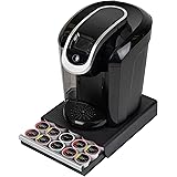 Mind Reader Single Serve Coffee Pod Drawer, 30 Pod Capacity, Countertop Organizer, 10.5"L x 12.75"W x 2.5"H, Black