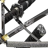 1045/1060 high Carbon Steel Full Hand Forged Traditional, Katana Sword Hademade Heat Tempered ，Japanese Samurai Swords ，Full Tang,Functional