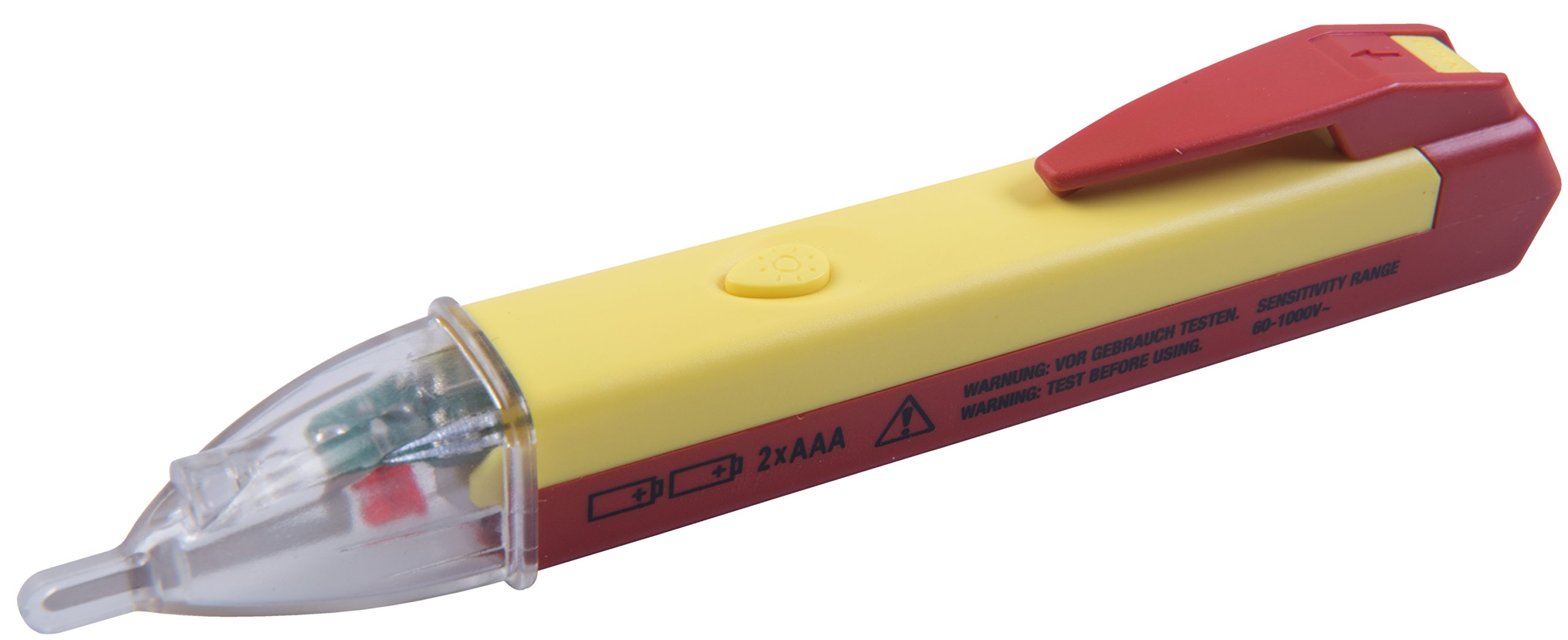 Connex COXB370260 Phasing Tester Contactless, Yellow/Red, One Size