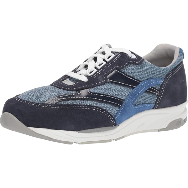 SAS MENS SHOES JOURNEY ATHLETIC EXCELLENT  BLUE SUEDE LEATHER/MESH SNEAKER 9 M SAS Men main image 2