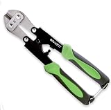 Brackit 8 Inch Bolt Cutter CR-MO Steel Non Slip Handles Mini Cutters view 4
