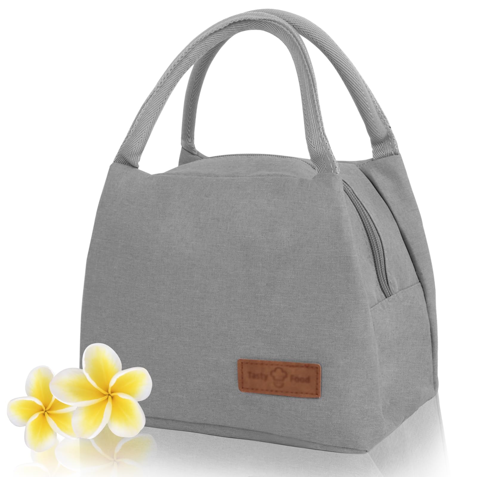 Minicoco Insulated Cool Bag - Leak-Proof Thermal Lunch Bags for Women, Men & Children - Organizer for Work, School, Picnic