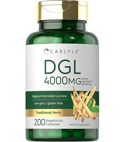 Amazon.com: NOW Foods Supplements, DGL with Aloe Vera (Deglycyrrhizinated  Licorice) Dietary Supplement, 100 Veg Capsules : Health & Household