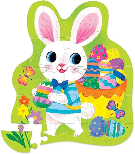 Amazon.com: Crocodile Creek Easter Chick Egg Mini Puzzle – 12