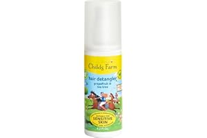 Childs Farm, Kids Hair Detangler, Grapefruit & Organic Tea Tree, Suitable for Dry, Sensitive & Eczema-prone Skin, 4.2 Fl Oz