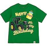 John Deere Birthday T-Shirt Toddler to Big Kid Sizes (2T - 10-12)