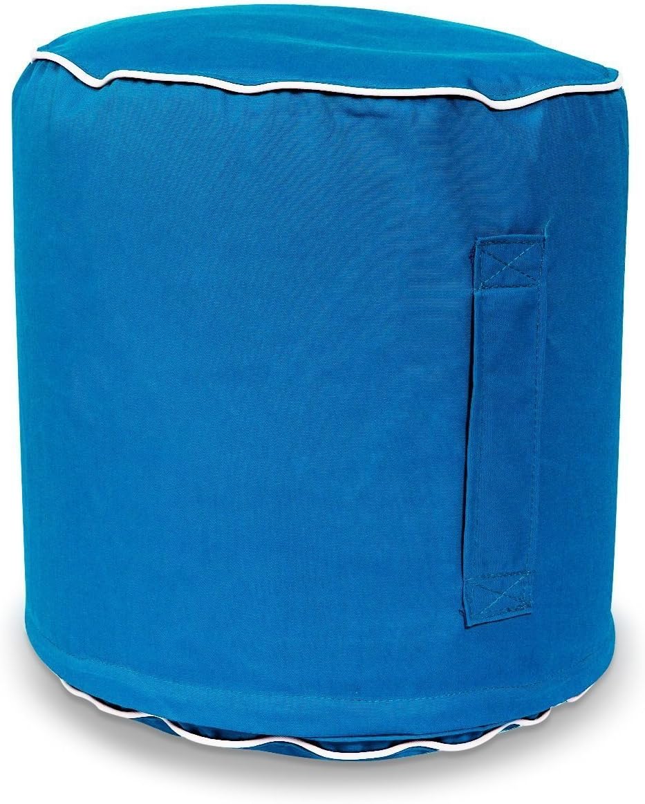 Hip Chik Chairs Sunbrella Footstool, Pacific Blue