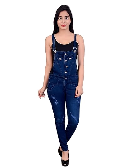 denim blue dungarees