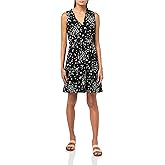 Gap Womens Sleeveless Split Neck Dress