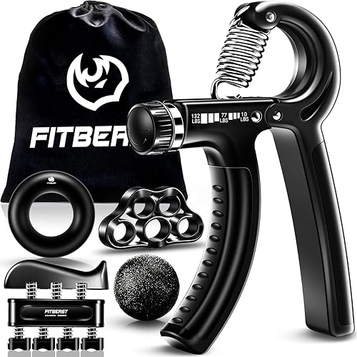 FitBeast Grip Strengthener Forearm Strengthener Hand Grips