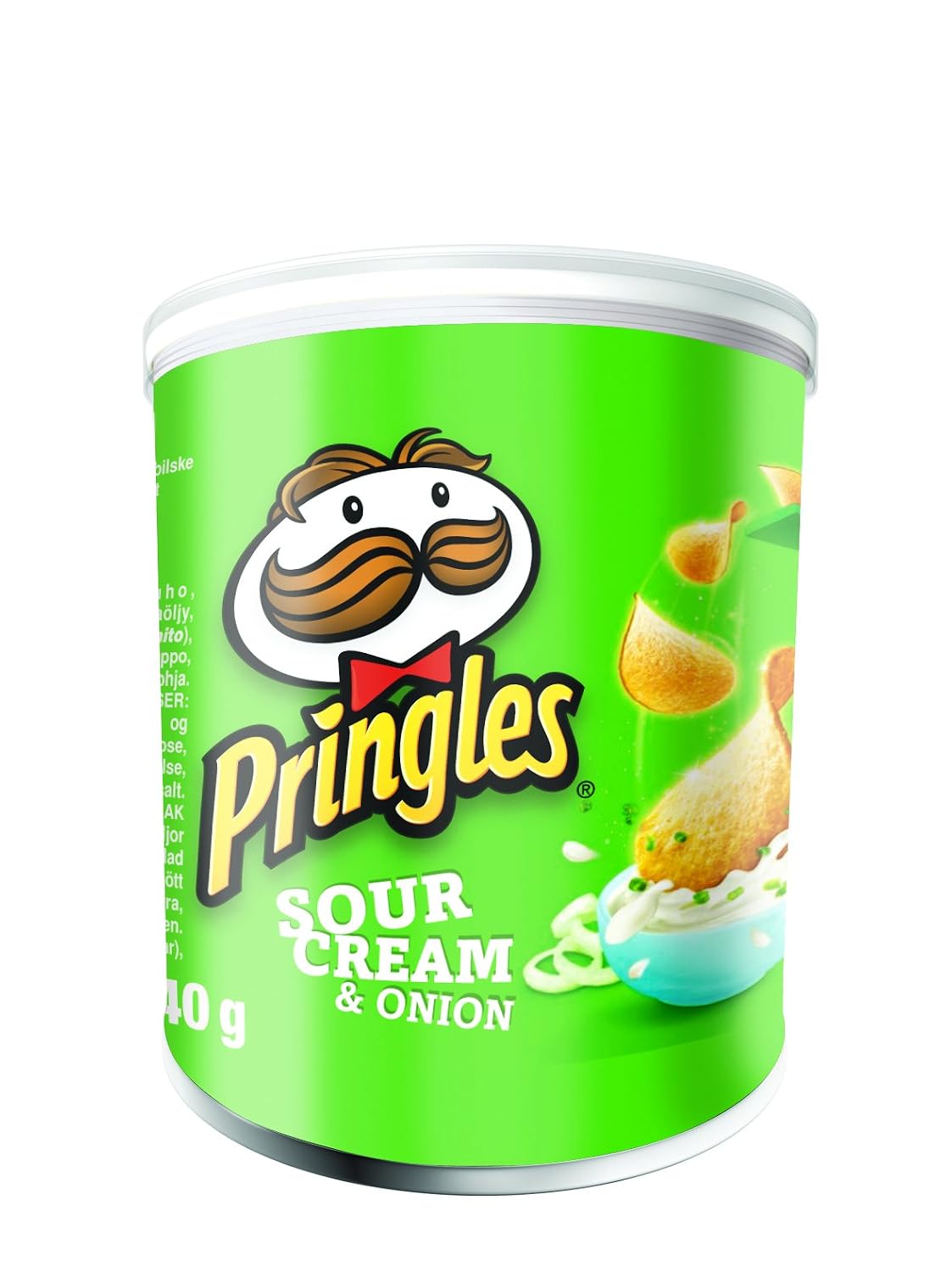 Pringles Sour Cream and Onion Can Costume Green Tabard