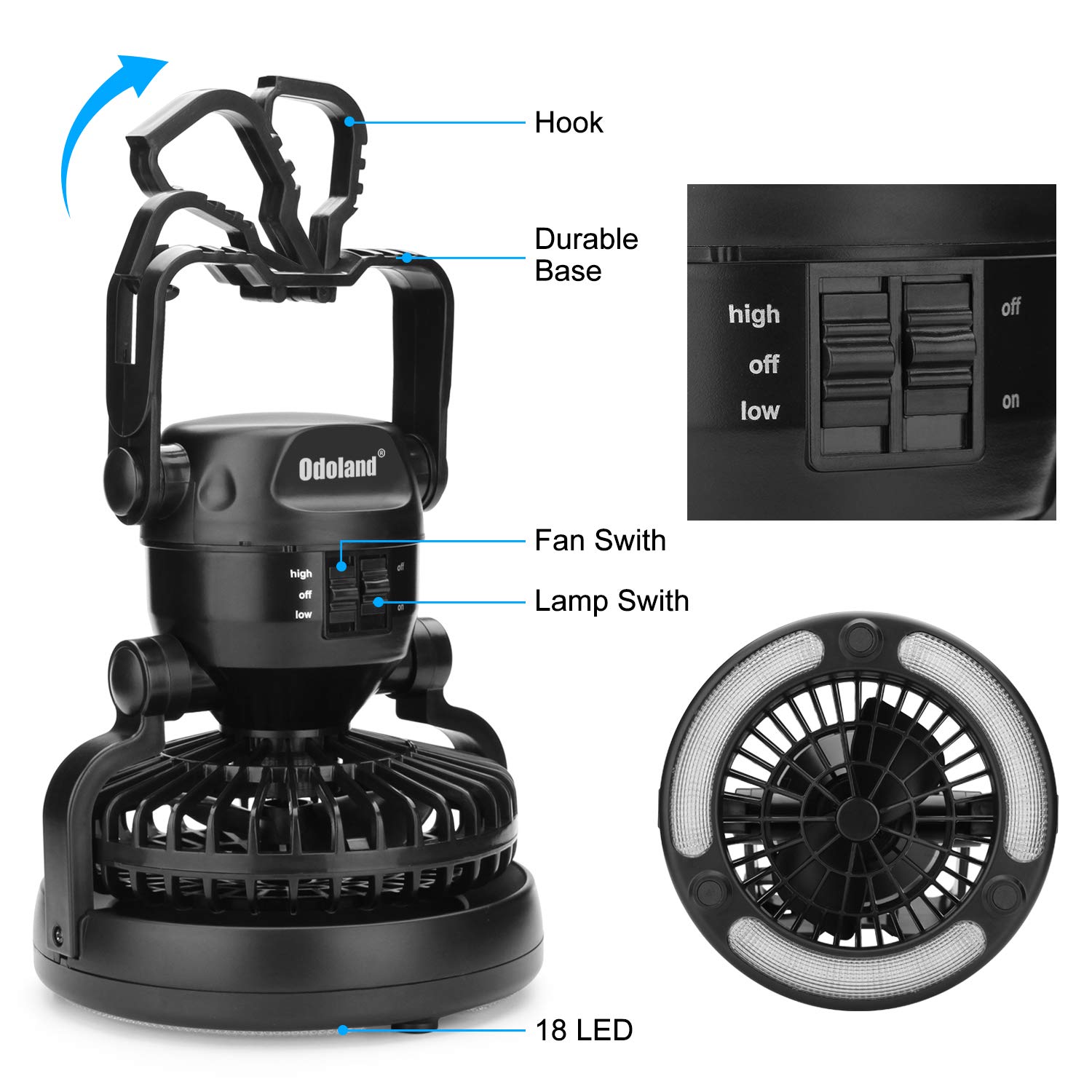 5 Best Camping Fan Reviews 2019 Complete Buying Guide
