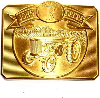 vintage john deere belt buckle