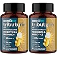 Tributyrin Supplement for Gut & Immune 800mg | High Bioavailability with Microencapsulated Probiotics & Prebiotics - Advanced Liquid-Filled Tributyrin Complex, Gluten Free, 180 Capsules