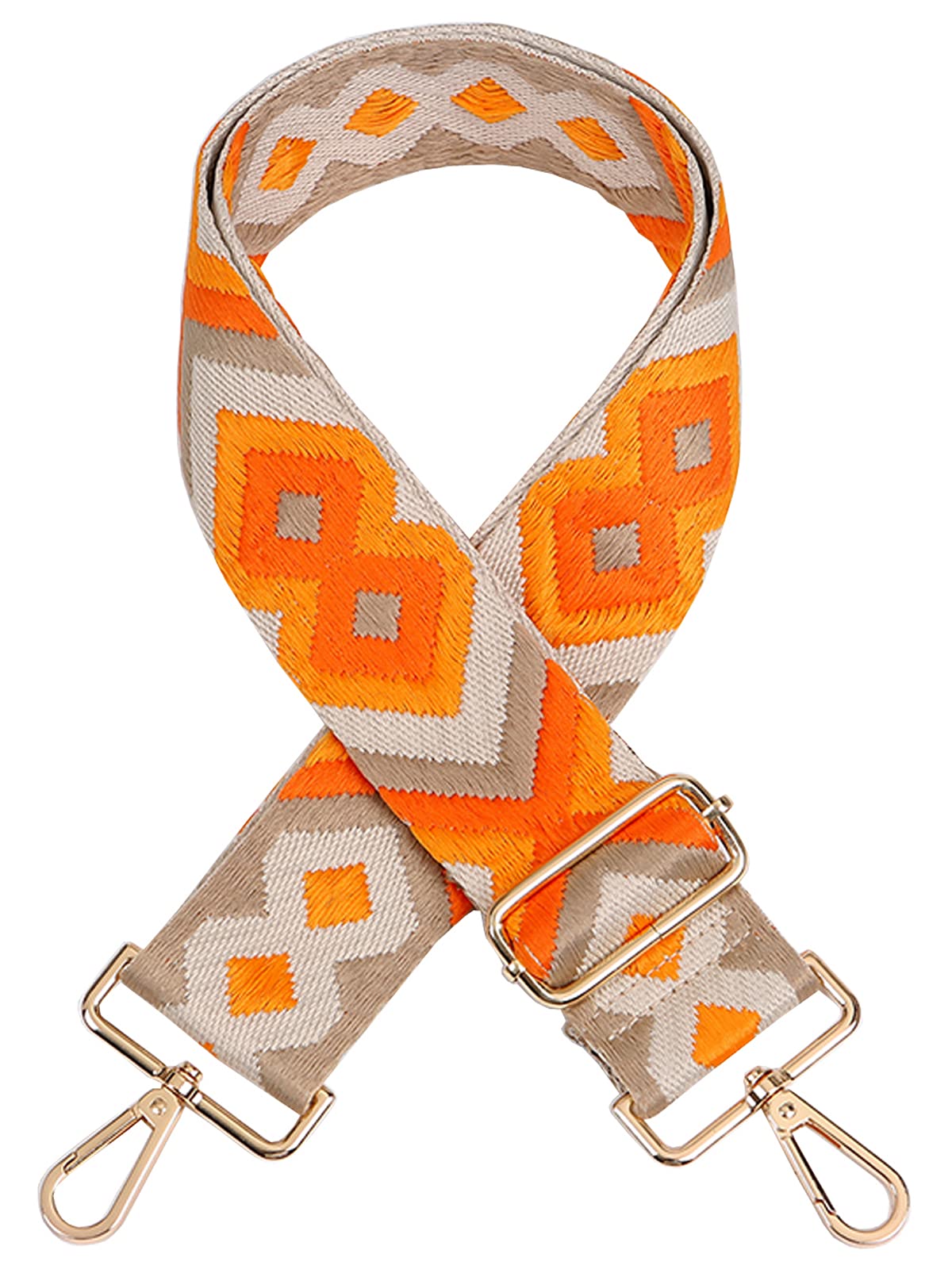 Adjustable Wide Shoulder Strap Replacement Belt Crossbody Canvas Bag Handbag Wide 3.8cm