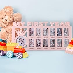 Unittype My First Year Baby Picture Frame Newborn