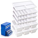 6 PCS Tool Box Organizer Tray for Kobalt 2-Drawer &amp; 3-Drawer Mini Tool Box with Black Ball Bearing Slide, Durable-Material Drawer Insert/Divider for Tool Box Organization, Sort with Ease (Tray ONLY)