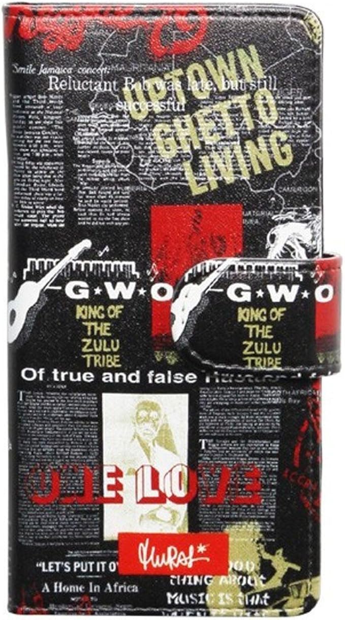 Amazon Co Jp ミューラル Mural イラストレーターmurasaki ムラサキ 手帳型 ブック Iphone アイホン X 携帯ケース メンズ 18mu Ss 10 Ip10 ブラック Nosize 服 ファッション小物