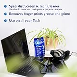AF Tech Wipes for Screen Clean - Alcohol Free 25 Wipes MTW025P view 2