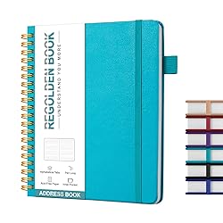 Regolden-Book Address Book with Alphabetical
