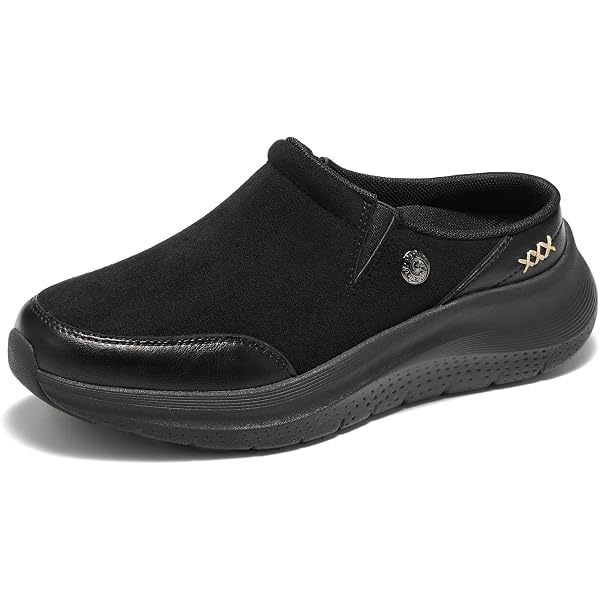 Amazon.com | MizHome Men's Open Back Sneaker Clogs Knit Mules
