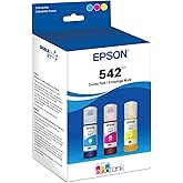 EPSON 502 EcoTank Ink Ultra-high Capacity Bottle Color Combo Pack Works with ET-2750, 2760, 2850, 3750, 3760, 3850, 4850, and