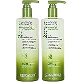 Giovanni 2Chic Ultra-Moist Avocado & Olive Oil Shampoo and Conditioner Set - Moisture & Natural Growth for Men & Women with Moisturizing Aloe Vera, Sulfate Free - 24 Fl Oz (Set of 2)