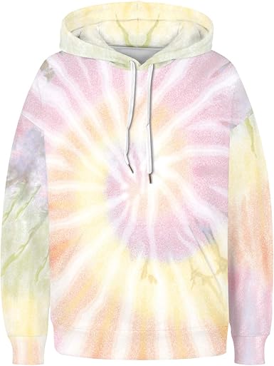 womens tie dye hoodie uk