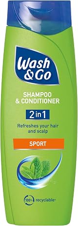 Wash & Go Sport 2 in 1 Shampoo & Conditioner Men Bulk Pack 9 view 2