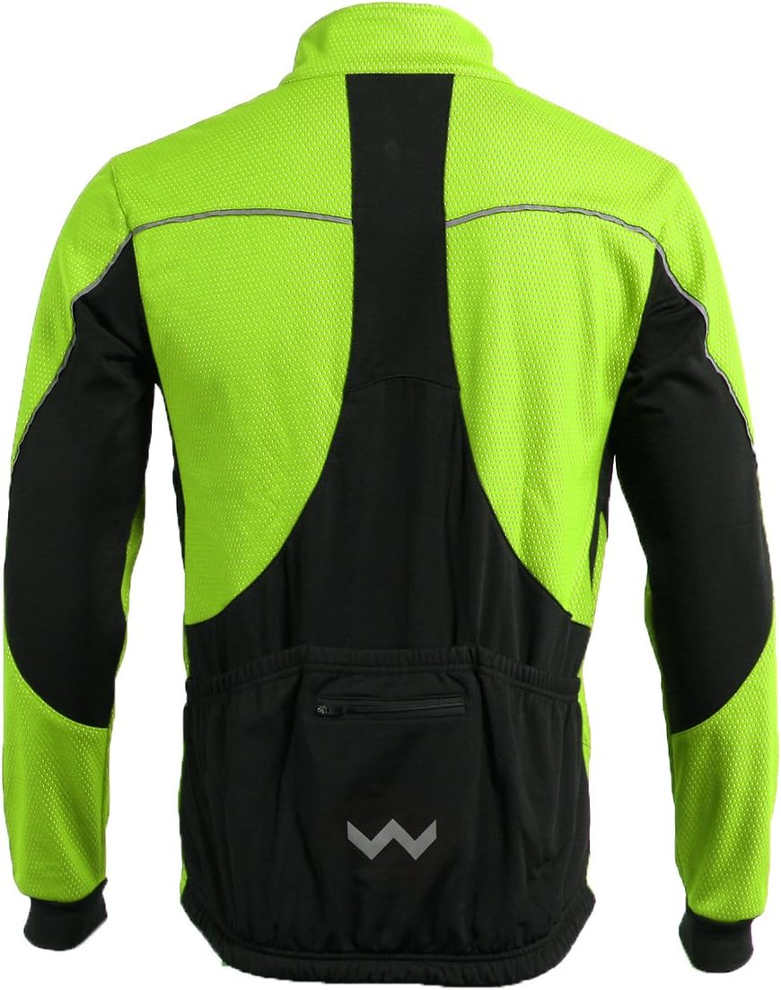 traspirante per ciclismo impermeabile Giacca invernale in pile termico  antivento ARSUXEO 16H Abbigliamento Uomo berjaya.edu.my