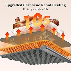 Newise Upgrade Graphene Warming Mat for Food, Rapid
