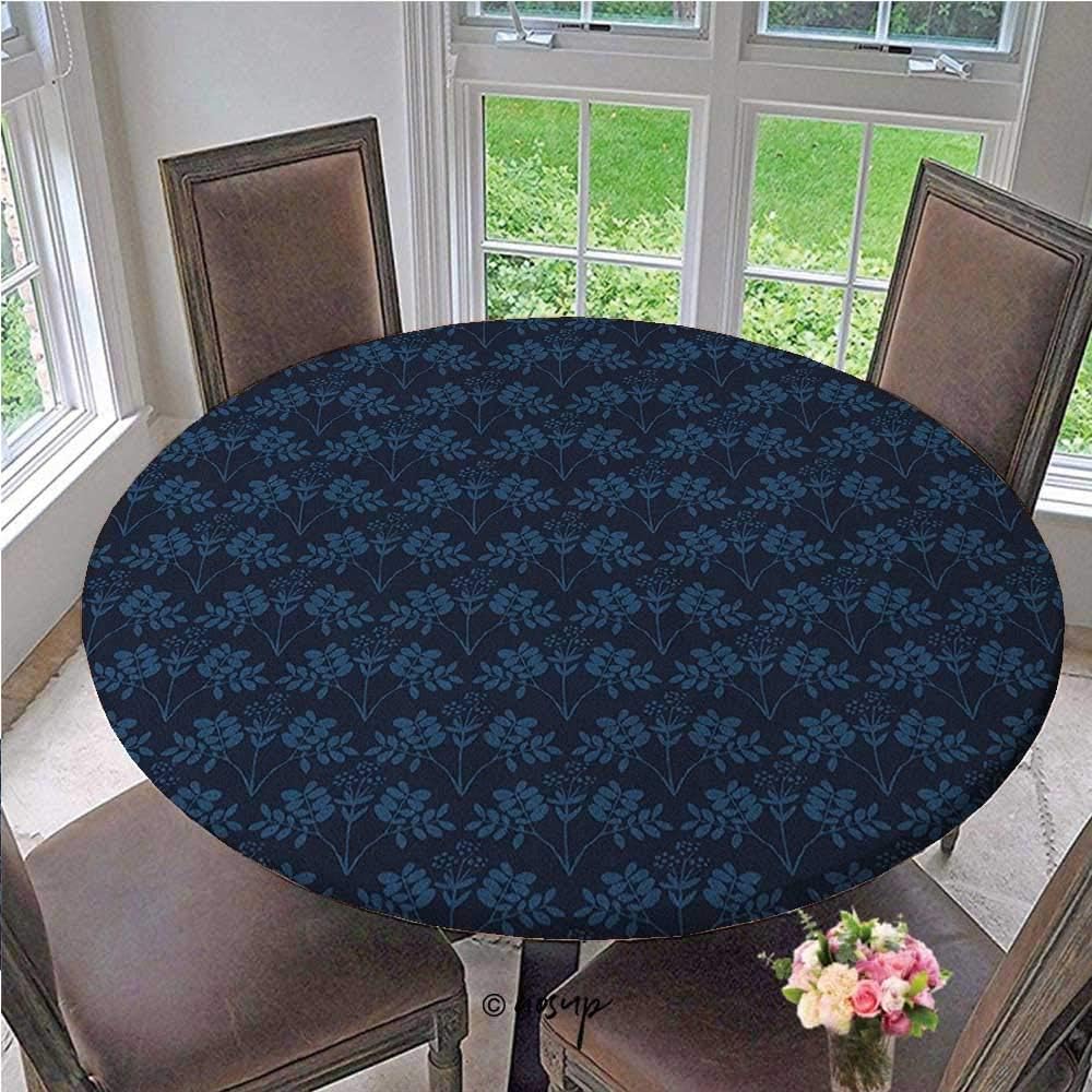 Elasticized Tablecloth Ocean Inspired Garden Botanic