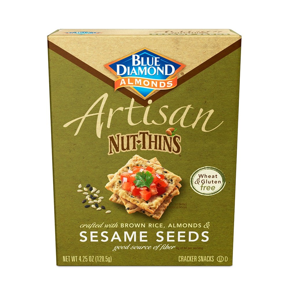 Amazon.com : Blue Diamond Artisan Nut-Thins Cracker Crisps